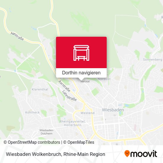 Wiesbaden Wolkenbruch Karte