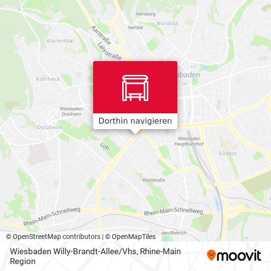 Wiesbaden Willy-Brandt-Allee / Vhs Karte