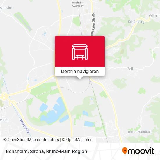 Bensheim, Sirona Karte