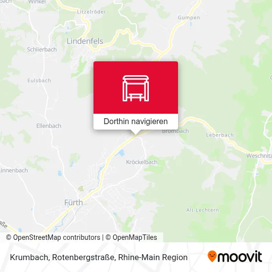Krumbach, Rotenbergstraße Karte