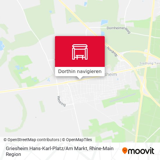 Griesheim Hans-Karl-Platz / Am Markt Karte