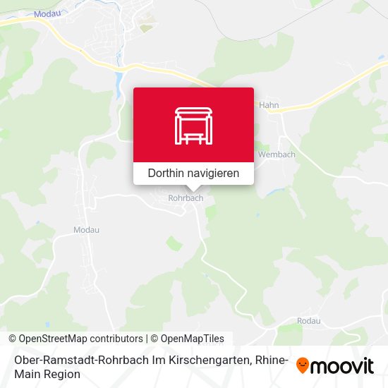 Ober-Ramstadt-Rohrbach Im Kirschengarten Karte