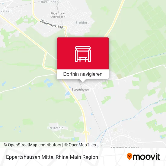 Eppertshausen Mitte Karte