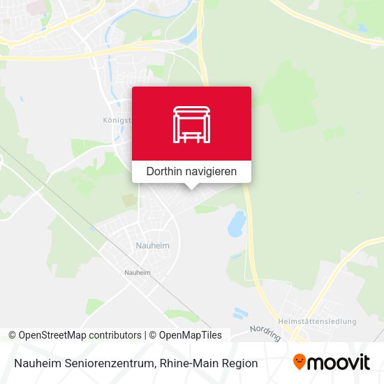 Nauheim Seniorenzentrum Karte