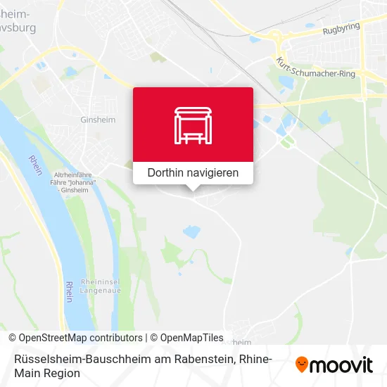 Rüsselsheim-Bauschheim am Rabenstein Karte