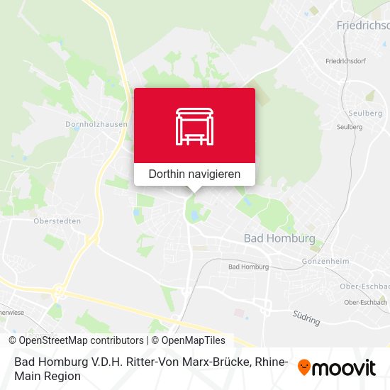 Bad Homburg V.D.H. Ritter-Von Marx-Brücke Karte