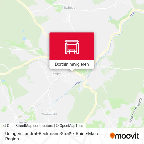 Usingen Landrat-Beckmann-Straße Karte