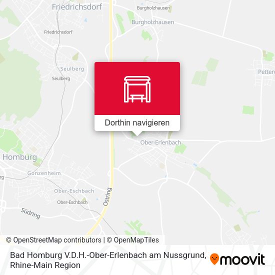 Bad Homburg V.D.H.-Ober-Erlenbach am Nussgrund Karte