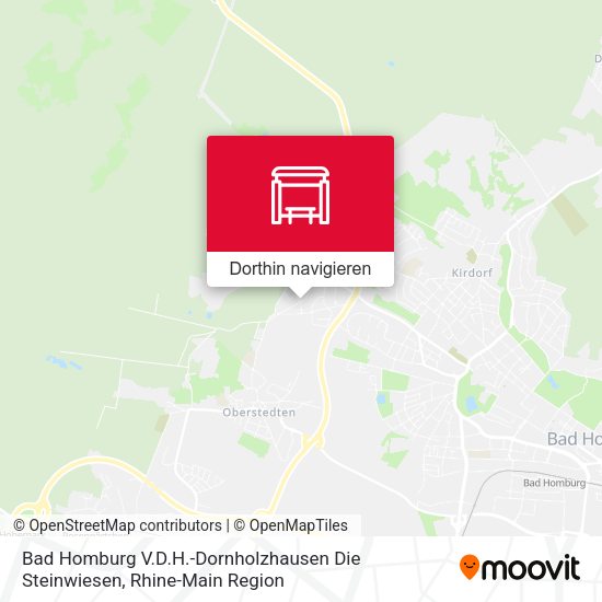 Bad Homburg V.D.H.-Dornholzhausen Die Steinwiesen Karte