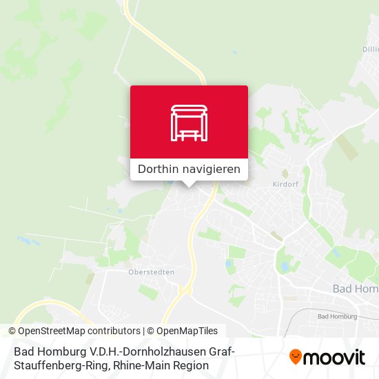 Bad Homburg V.D.H.-Dornholzhausen Graf-Stauffenberg-Ring Karte