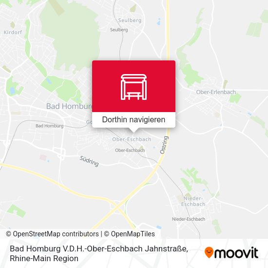 Bad Homburg V.D.H.-Ober-Eschbach Jahnstraße Karte
