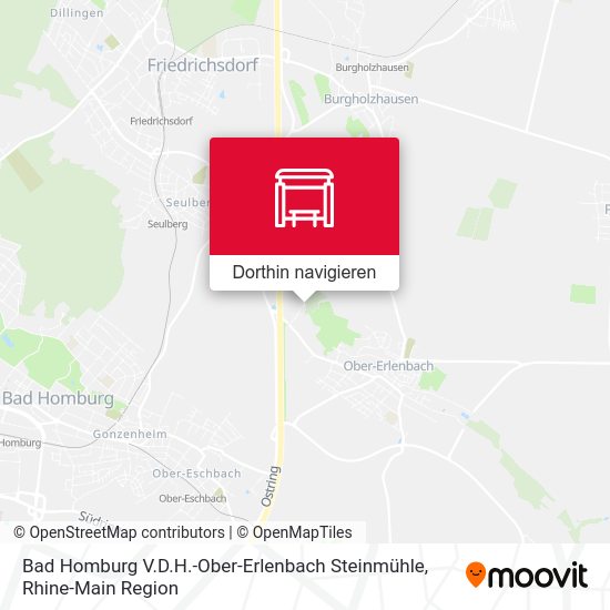 Bad Homburg V.D.H.-Ober-Erlenbach Steinmühle Karte