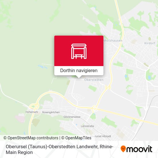 Oberursel (Taunus)-Oberstedten Landwehr Karte