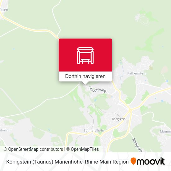 Königstein (Taunus) Marienhöhe Karte