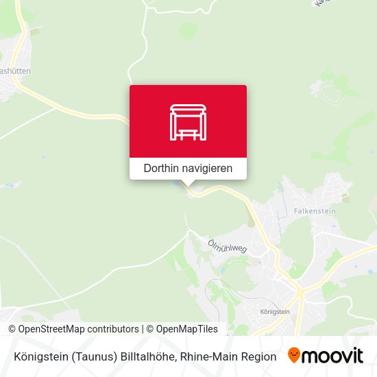 Königstein (Taunus) Billtalhöhe Karte