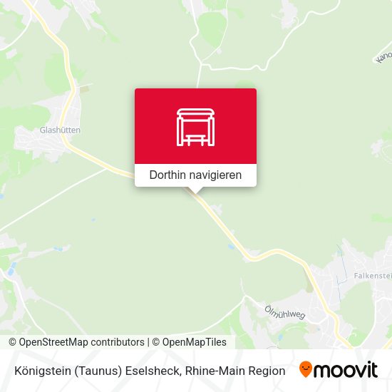Königstein (Taunus) Eselsheck Karte
