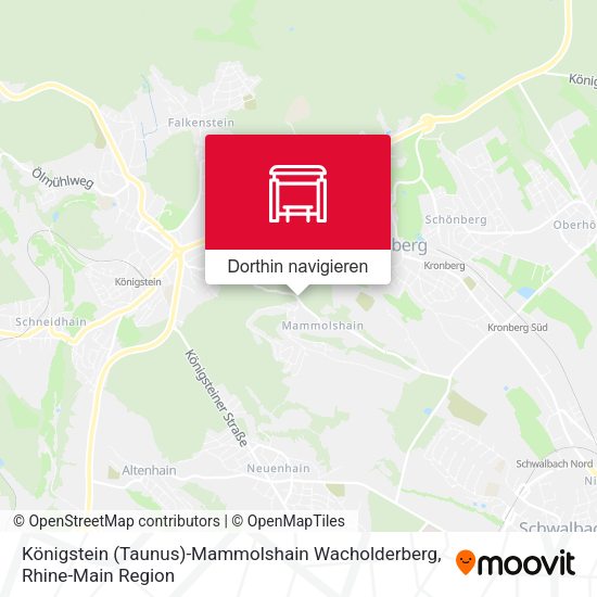 Königstein (Taunus)-Mammolshain Wacholderberg Karte
