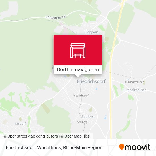 Friedrichsdorf Wachthaus Karte