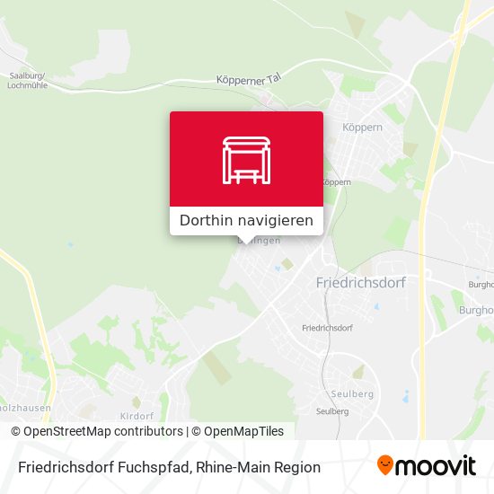 Friedrichsdorf Fuchspfad Karte