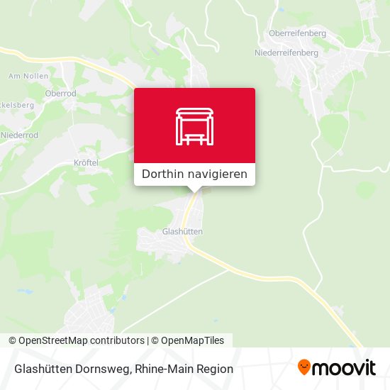 Glashütten Dornsweg Karte