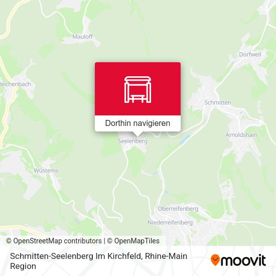 Schmitten-Seelenberg Im Kirchfeld Karte