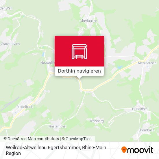 Weilrod-Altweilnau Egertshammer Karte