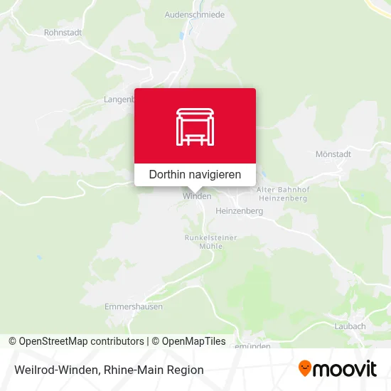 Weilrod-Winden Karte