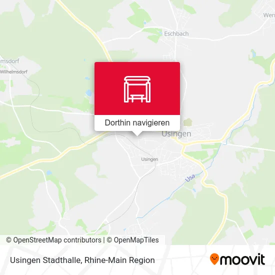 Usingen Stadthalle Karte