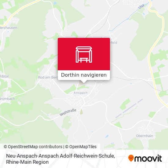 Neu-Anspach-Anspach Adolf-Reichwein-Schule Karte