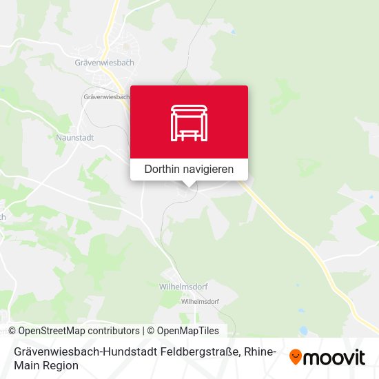 Grävenwiesbach-Hundstadt Feldbergstraße Karte