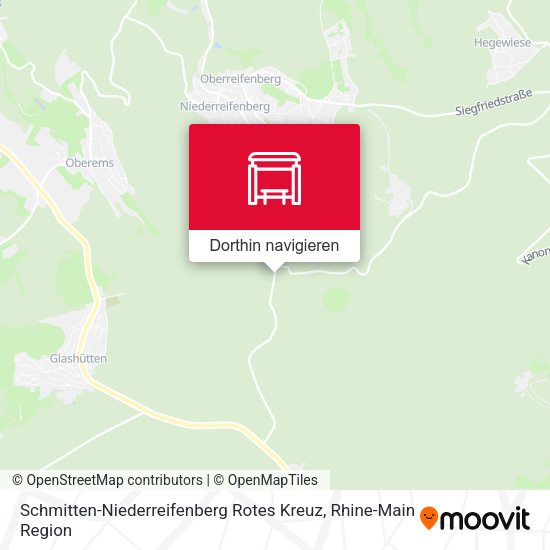 Schmitten-Niederreifenberg Rotes Kreuz Karte