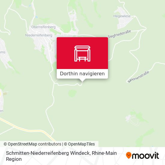 Schmitten-Niederreifenberg Windeck Karte