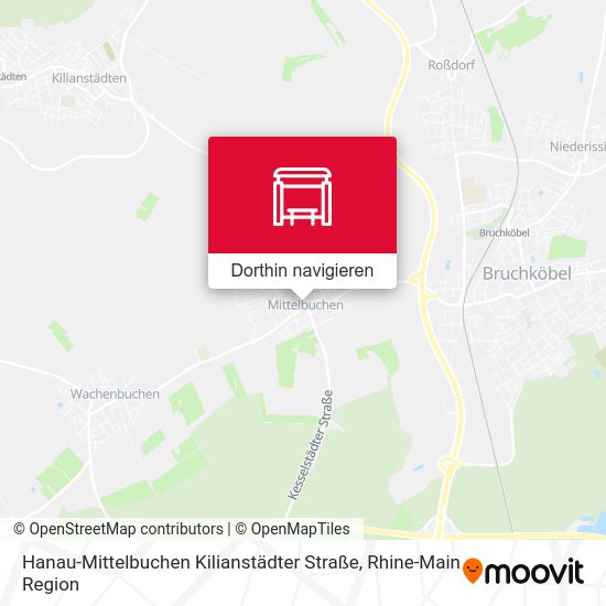 Hanau-Mittelbuchen Kilianstädter Straße Karte