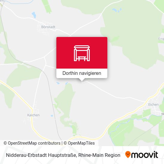 Nidderau-Erbstadt Hauptstraße Karte