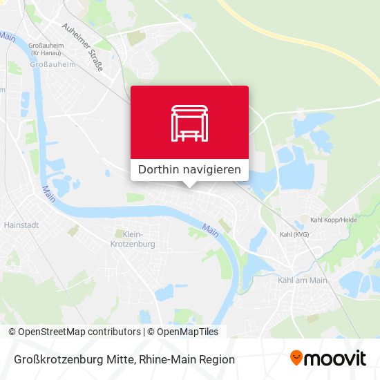 Großkrotzenburg Mitte Karte
