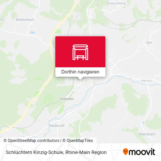 Schlüchtern Kinzig-Schule Karte