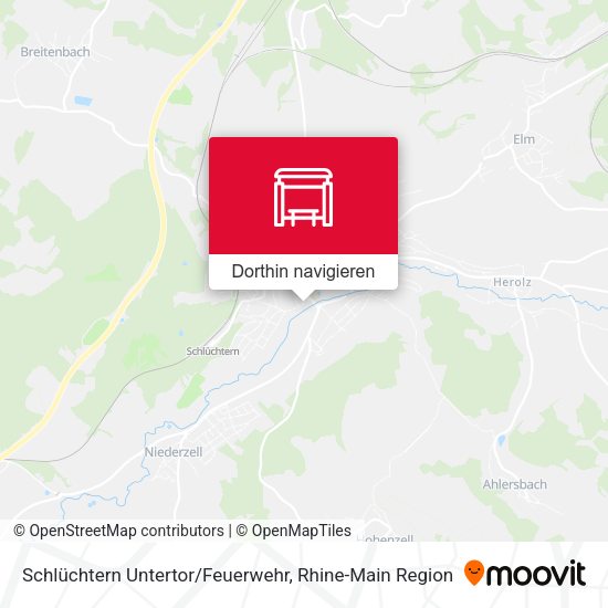 Schlüchtern Untertor/Feuerwehr Karte