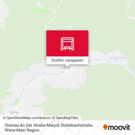 Steinau An Der Straße-Marjoß Distelbachstraße Karte
