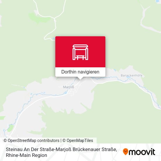 Steinau An Der Straße-Marjoß Brückenauer Straße Karte