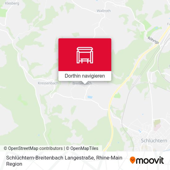 Schlüchtern-Breitenbach Langestraße Karte