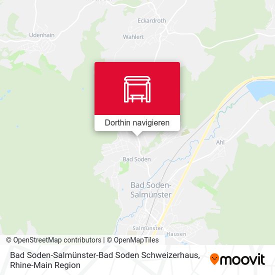Bad Soden-Salmünster-Bad Soden Schweizerhaus Karte