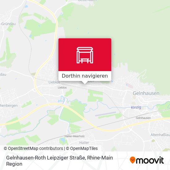 Gelnhausen-Roth Leipziger Straße Karte