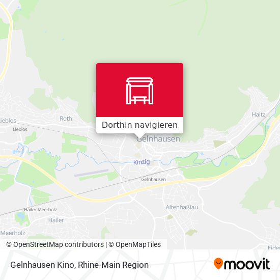 Gelnhausen Kino Karte