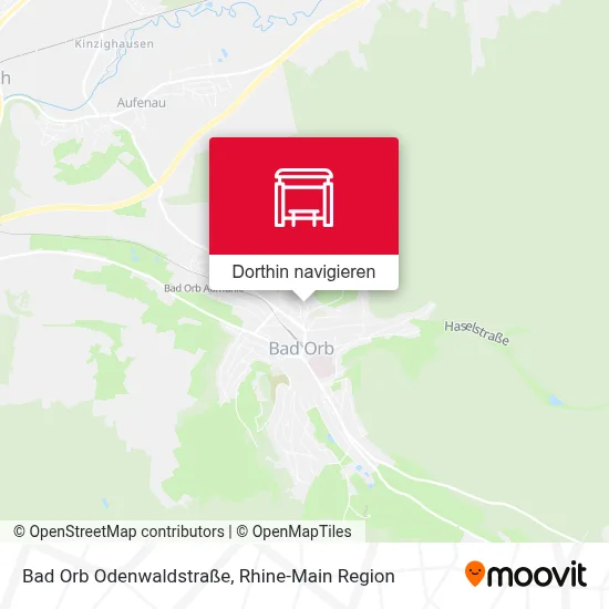 Bad Orb Odenwaldstraße Karte