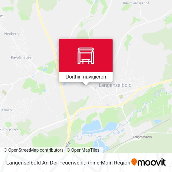Langenselbold An Der Feuerwehr Karte