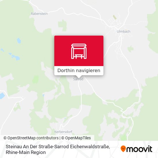 Steinau An Der Straße-Sarrod Eichenwaldstraße Karte