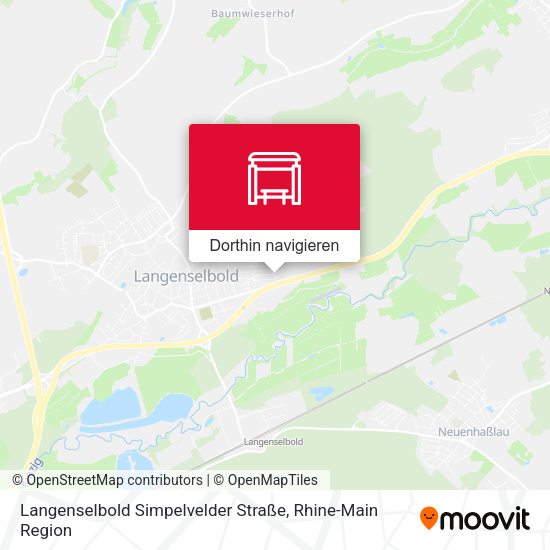 Langenselbold Simpelvelder Straße Karte