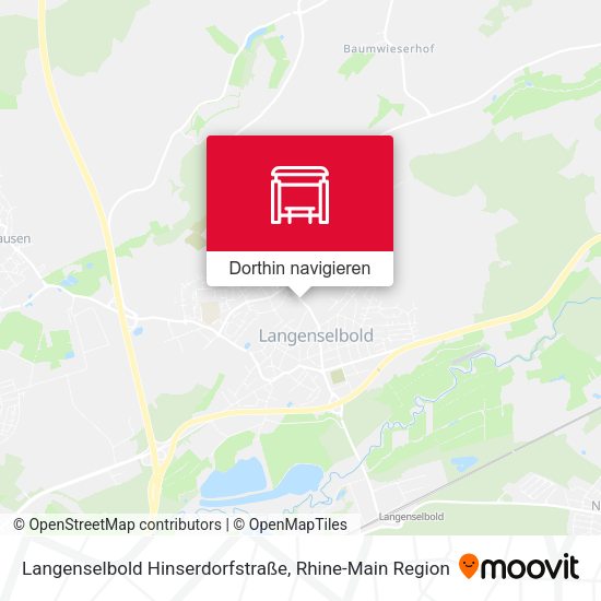 Langenselbold Hinserdorfstraße Karte
