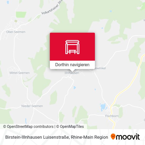 Birstein-Illnhausen Luisenstraße Karte