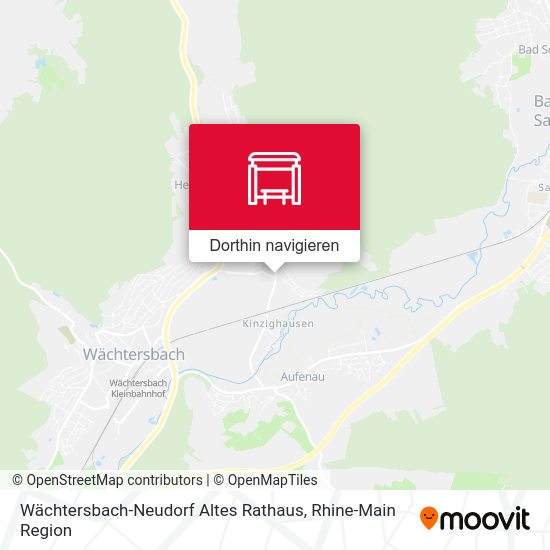 Wächtersbach-Neudorf Altes Rathaus Karte